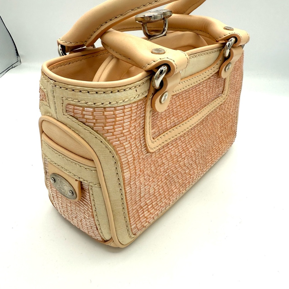 Celine Pink Beaded Micro Boogie Bag - Picture 6 of 16
